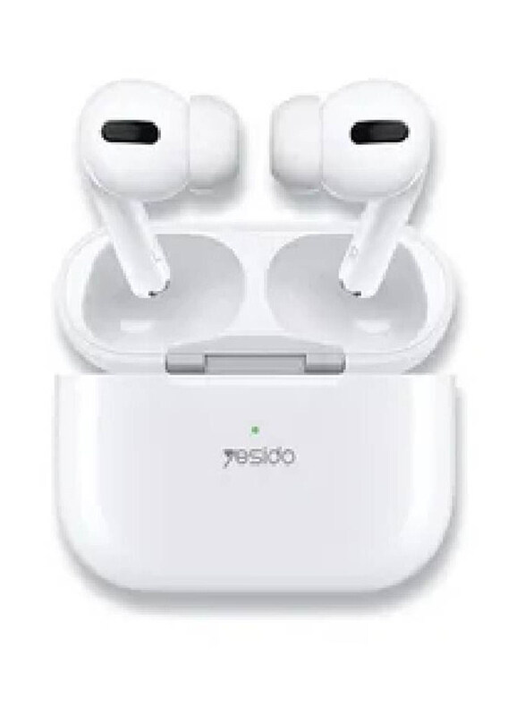 

Yesido Wireless Bluetooth In-Ear Earbuds with Charging Case, White