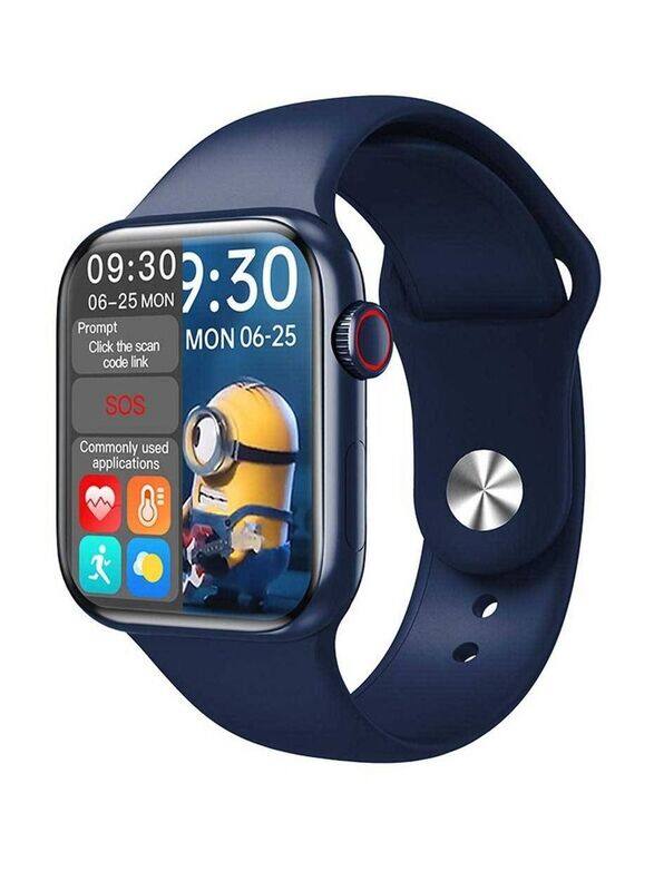 

Hyx HW16 Split Screen Smartwatch With Rotating Side Button Blue