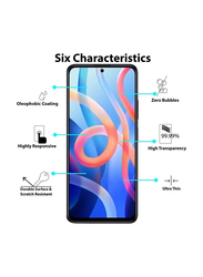 Xiaomi Poco M4 Pro 5G Full Coverage HD Anti-Scratch Bubble-Free Tempered Glass Screen Protector, Clear