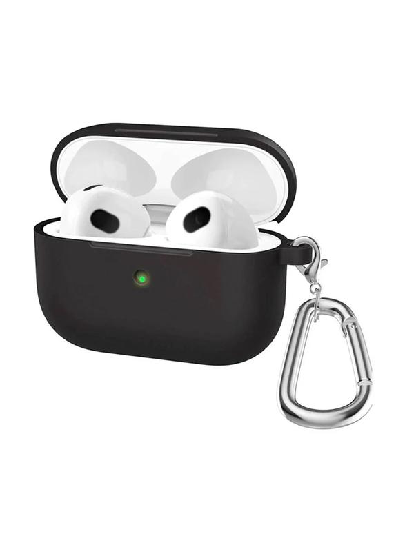 Apple AirPods 3 Silicone Protective Cover Case, Black