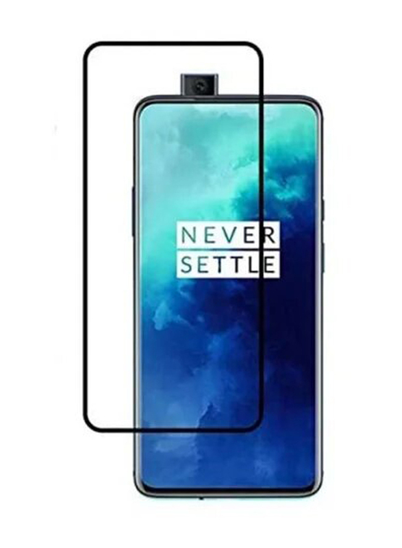 

Generic OnePlus 7 Pro Tempered Glass Screen Protector, Black/Clear