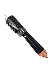 XiuWoo Professional 3 in 1 Steam Hair Dryer Brush with Infrared Light & Steam Spray Hot Air Comb, Black