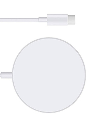 Wireless Fast Magnetic Charger Pad, 15W, for Apple iPhone 12/12 Mini/12 Pro/12 Pro Max, White