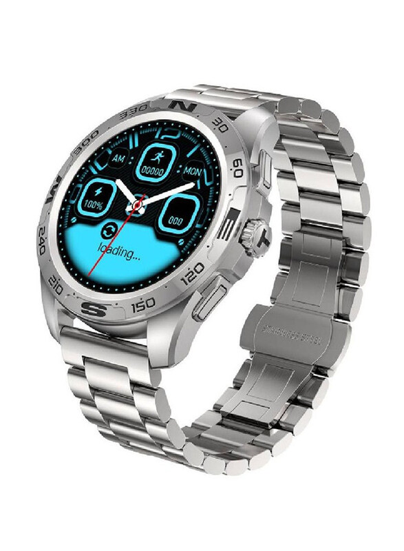 

Haino Teko 46mm Germany High Quality Bluetooth Calling Smartwatch for Android iOs, Silver