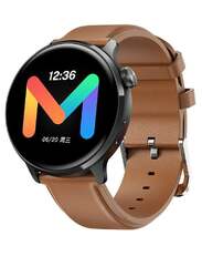 Mibro Watch Lite2 1.3-inch Amoled HD Display Smartwatch, 60 Sports Modes, HD Bluetooth Calling, SpO2 Health Monitoring, Dual Straps, Brown/Black