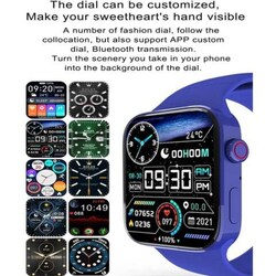 Bluetooth Full Touchscreen Smartwatch, Blue