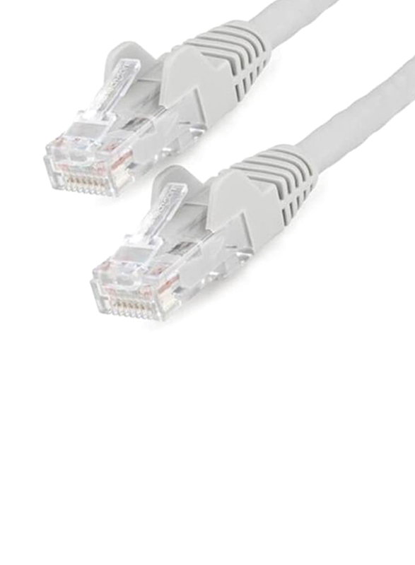 10-Meter High Quality Heavy Duty Ethernet Cable, Cat 6 to Cat 6 for Networking Devices, White