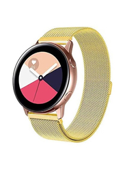 Replacement Mesh Loop Strap Band for Huawei GT 3 22mm, Gold