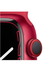 Full Touch Screen Bluetooth Smartwatch, Red