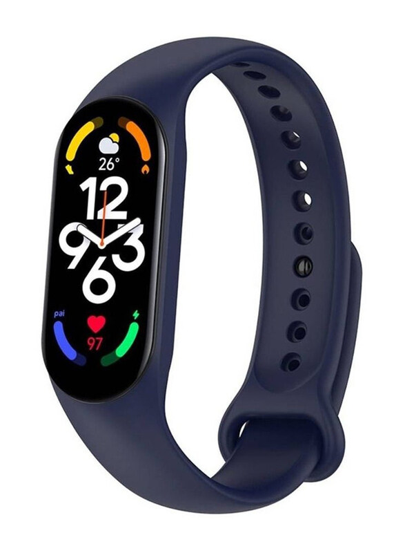 

Generic Replacement Soft Silicone Strap for Xiaomi Mi Band 7, Blue