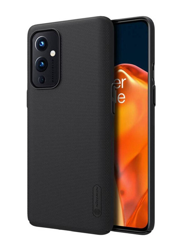 

Nillkin OnePlus 9 IN/CN Super Frosted Shield Hard Back Mobile Phone Case Cover, Black