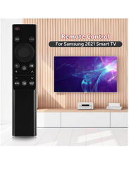 ICS Smart TV Remote Control for Samsung with Netflix Rakuten TV Button (2021), Black