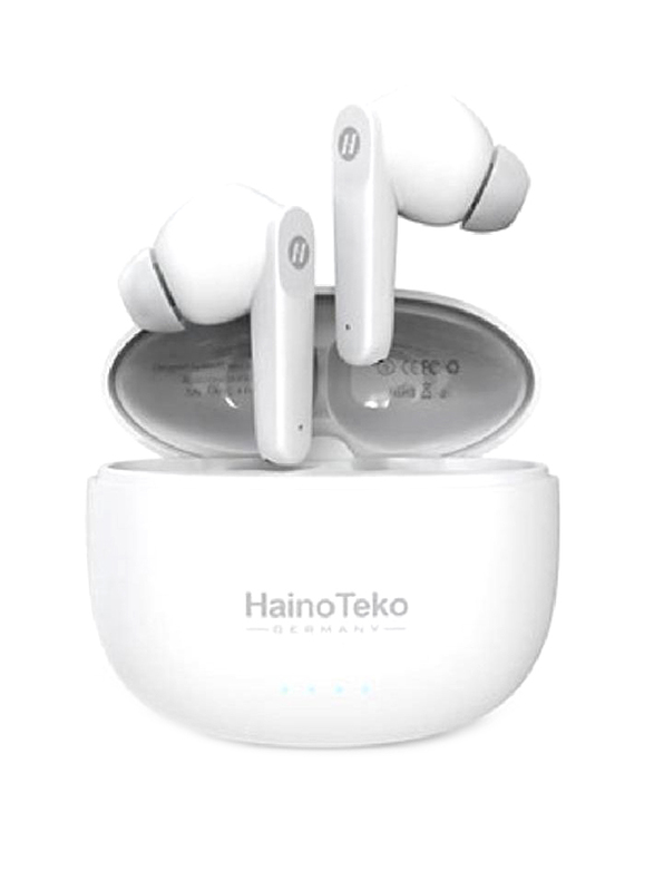 Haino Teko Germany ANC-4 Pro Wireless Bluetooth In-Ear Earphone, White