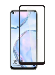 Huawei Nova 7i Protective 5D Full Glue Mobile Phone Tempered Glass Screen Protector, Clear
