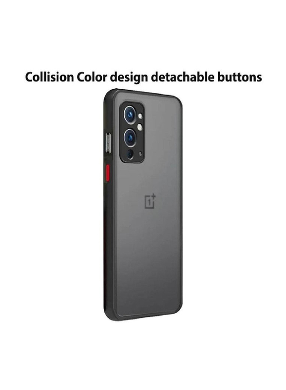 OnePlus 9RT Protective Matte Mobile Phone Case Cover, Black