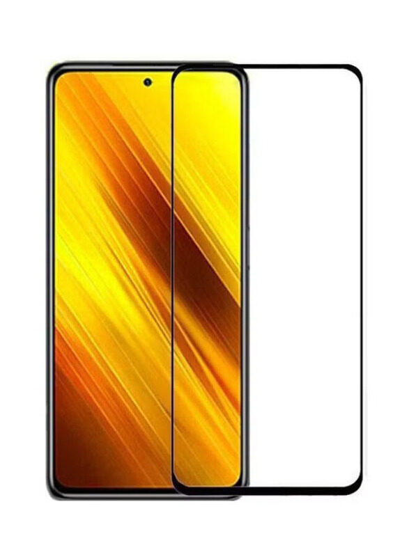 

Generic Xiaomi Poco X3 Pro 5D Full Screen Protector, Clear/Black