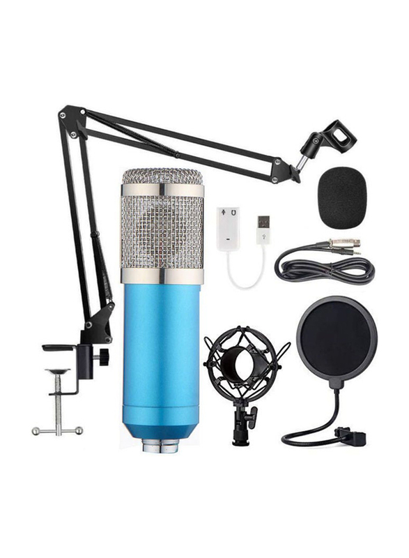 OS5650BL USB Condenser Microphone Kit, OS5650BL, Multicolour
