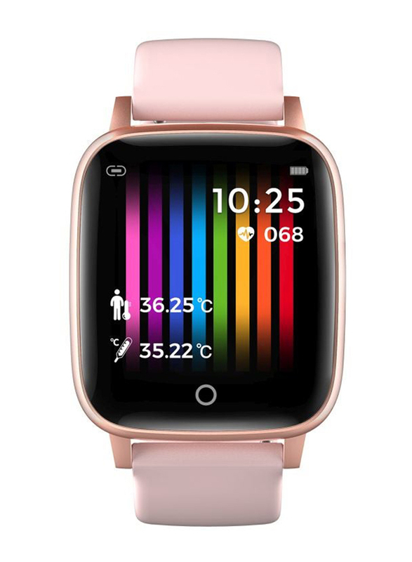 Waterproof Bluetooth Smartwatch, MD1600P_JX, Pink