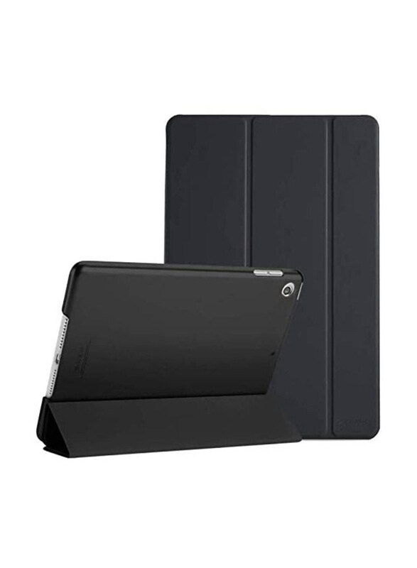 

Dux Ducis Apple iPad 9th Gen 10.2-inch 2021 Smart Protective Leather Artificial Tablet Flip Case Cover, Black