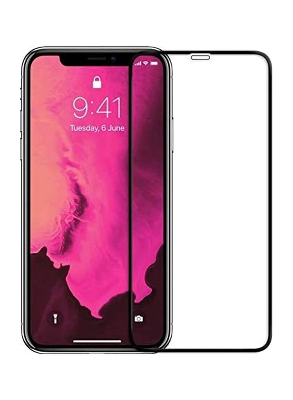 ICS Apple iPhone X/XS 3D Tempered Glass Screen Protector, Black/Clear