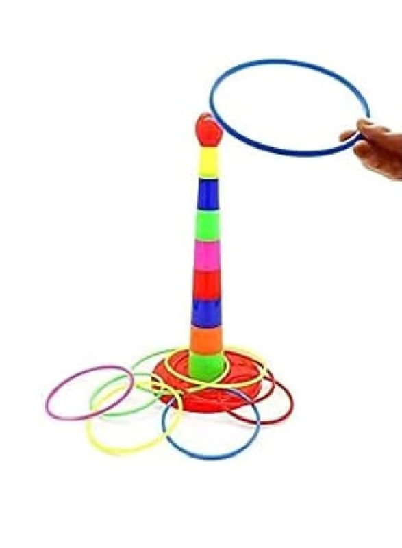 Colourful Plastic Sport Hoop Ring Throwing Toss Ring Game Set