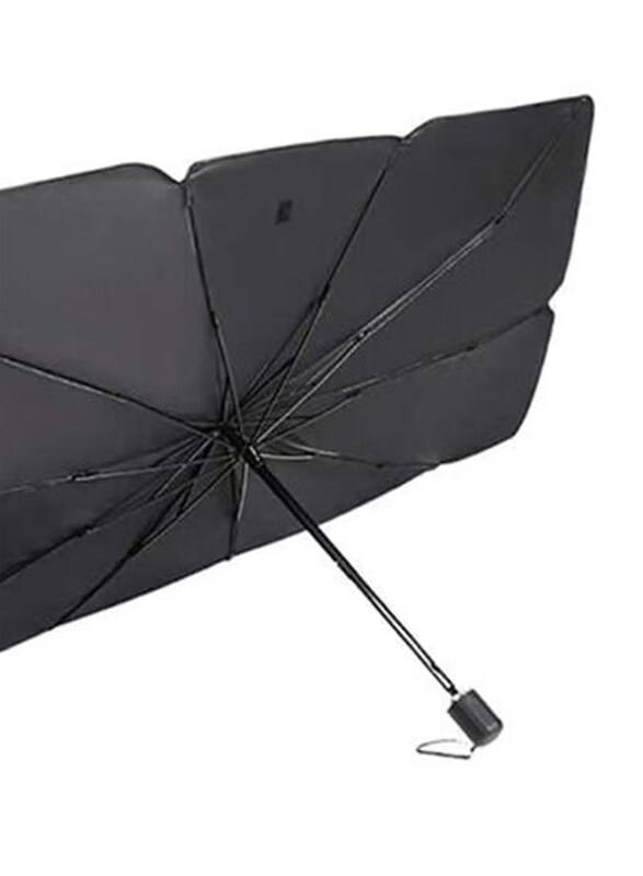 XiuWoo Foldable Car Sunshade, Black