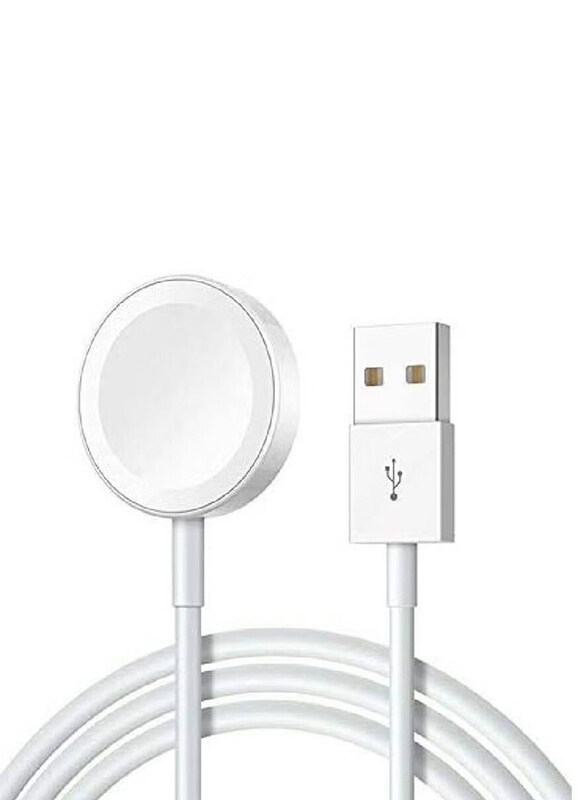 

Generic Magnetic Wireless Charger Adapter for Apple iWatch Series 1/2/3, White