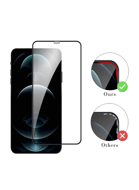 

ICS Apple iPhone 12 Pro Max Screen Protector, 2 Pieces, Black