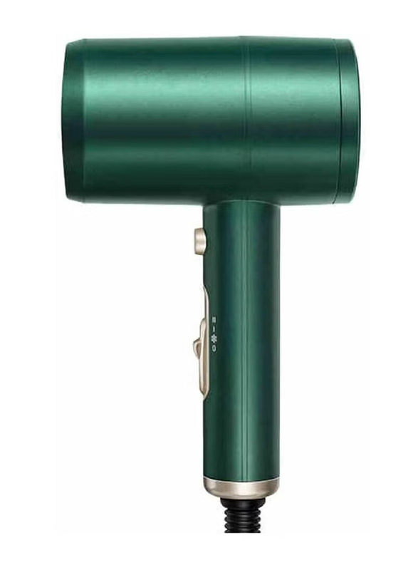 XiuWoo Three-Speed Intelligent Constant Temperature No Hair Damage Hair Dryer with Overheat Protection, Green