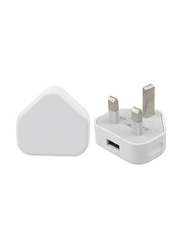 Wall Travel Charger Adapter for Apple iPhone, White
