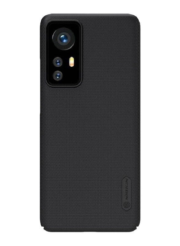 

Nillkin Xiaomi 12/12X Super Frosted Shield Hard Back Mobile Phone Case Cover, Black
