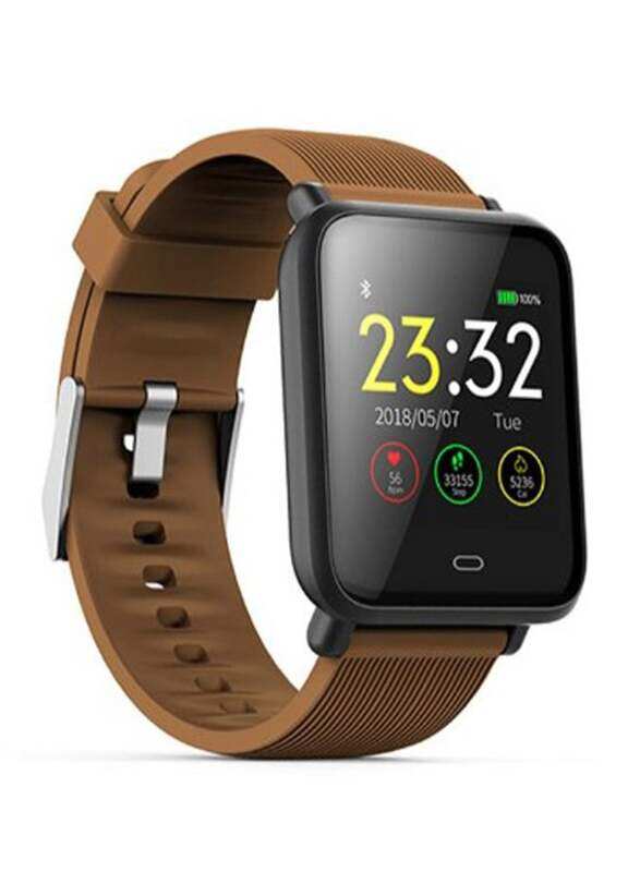 

N/A Q9 Waterproof Bluetooth Smartwatch Brown