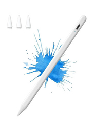 Tilt Sensitive & Magnetic Design Stylus Pen for Apple iPad, White