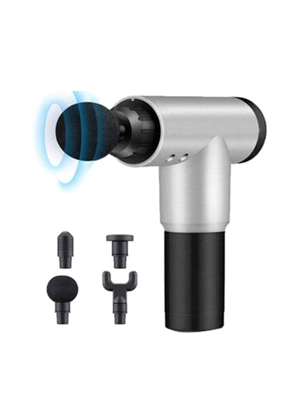 

Generic Body Massager Gun for Deep Muscle Massage, One Size, Black/Silver