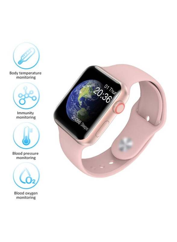 1.3-inch Display Touchscreen Smartwatch, V10, Pink