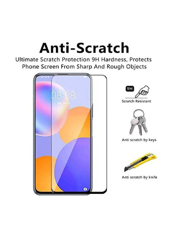 Huawei Y9A Screen Protector Tempered Glass, Clear