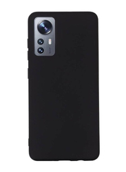 Xiaomi 12/12X Protective Ultra Slim Flexible Soft Back Mobile Phone Case Cover, Black