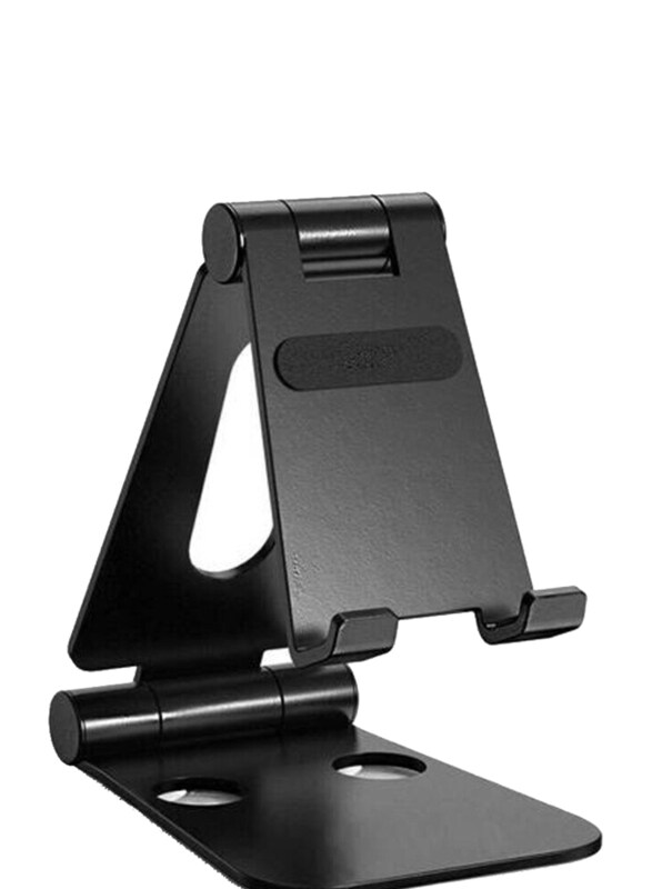 

Generic Folding Mobile Phone Desk Stand, Black