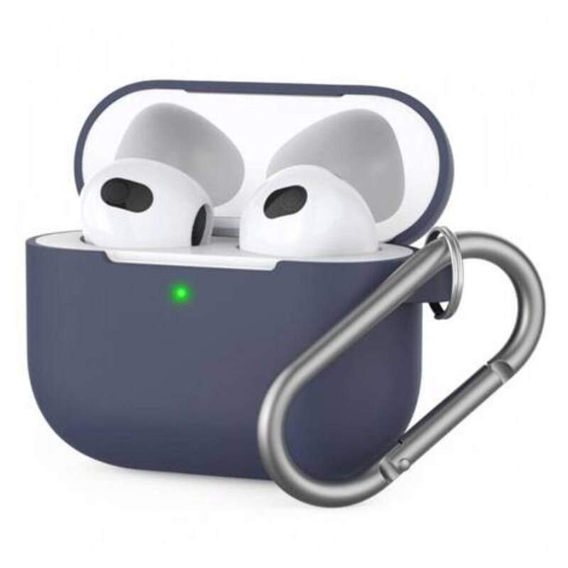 Apple Airpod 3 Silicone Protective Case Cover, Blue