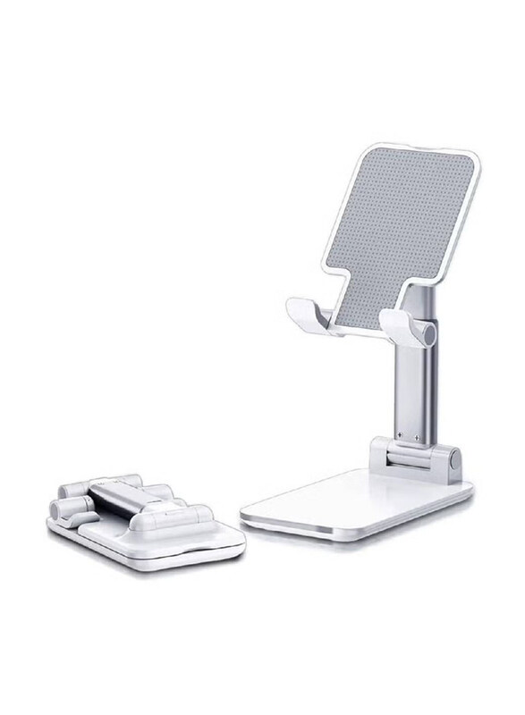 

Generic Extendable Compact Foldable & Adjustable Tablet Stand, White