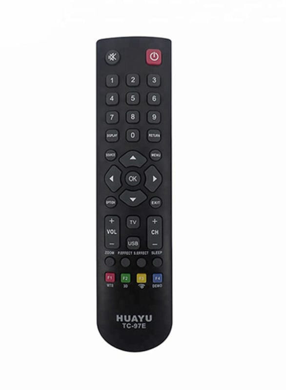 Huayu Universal TV Remote Control for TCL LCD/LED TV, Black