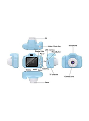 Digital Video Mini Rechargeable HD Camera, 8MP, Blue