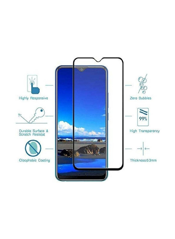 Xiaomi Redmi 8A Full Coverage HD Anti-Scratch Bubble-Free Tempered Glass Screen Protector, Clear