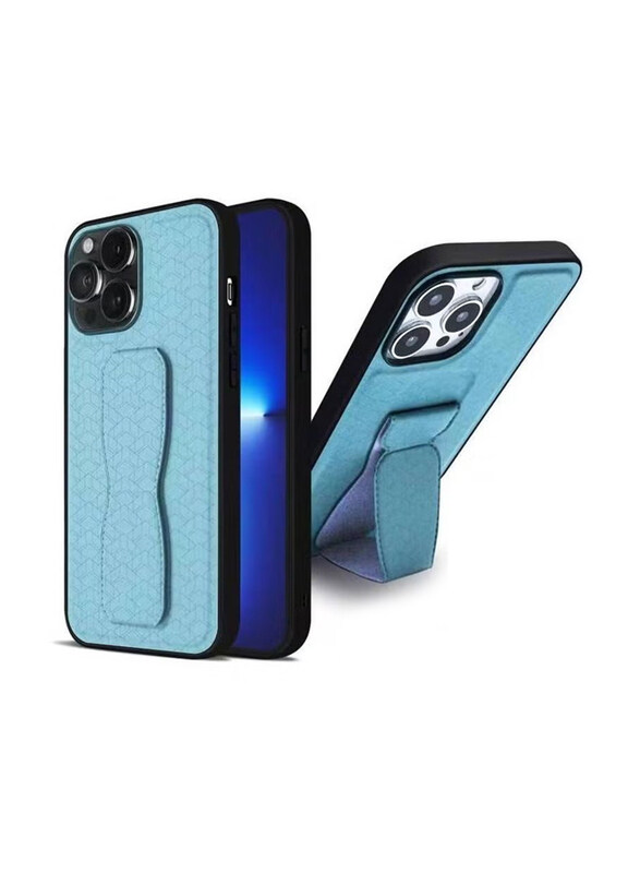 

Generic Apple iPhone 12 Pro Max Series New Design High Quality Magnetic Grip Mobile Phone Back Case Cover, Blue