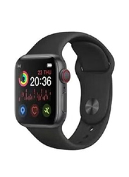 Series 5 X7 44mm Full Touch Screen Fitness Tracker Smartwatch, Black