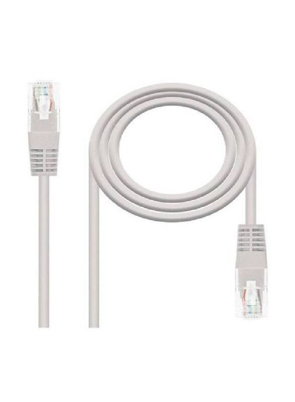 

Generic 30-Meter Cat6 High-Speed Heavy Duty Gigabit Ethernet Patch Internet Cable, RJ45 to RJ45 for Networking Devices, Grey