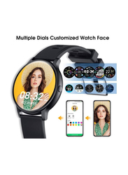 HD Touch Screen Fitness Tracker Smartwatch, Black