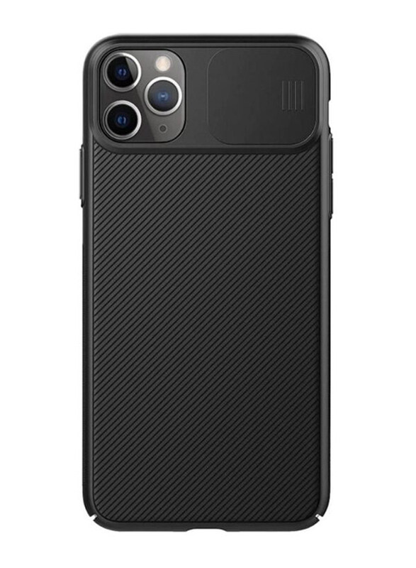 

Nillkin Apple iPhone 12 Max Camshield Pro Hybrid TPU Bumper PC Slide Mobile Phone Case Cover with Camera Lens Protection, Black