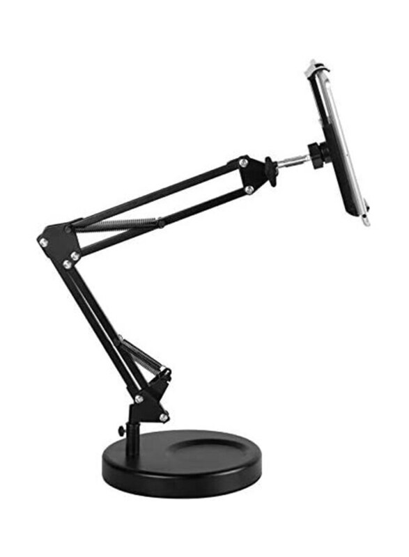 

Generic Universal 360° Rotating Metal Best Flexible Long Arm Stand, Black