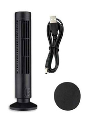 Desk Cooling Tower Fan for Summer Home Travel & Desktop, Black